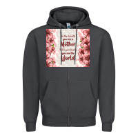 Smoke to the world you are a mother but to your family y Zipper Hoodie - TumblerDesignByShophia
