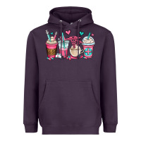 Plum nurse coffee cups Heavyweight Hoodie - OliviaCreatesArt