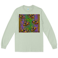 Matcha mardi gras king cake leopard Long Sleeve Tee - RanaPortraitStore