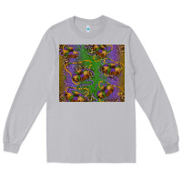 Moon Dust mardi gras king cake leopard Long Sleeve Tee - RanaPortraitStore