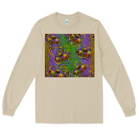 Mushroom mardi gras king cake leopard Long Sleeve Tee - RanaPortraitStore