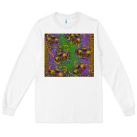 White mardi gras king cake leopard Long Sleeve Tee - RanaPortraitStore