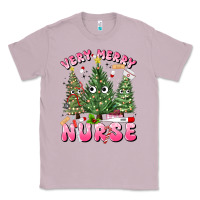 Lilac very merry nurse Classic Tee - MaliasSmallBusiness