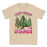 Mushroom very merry nurse Classic Tee - MaliasSmallBusiness