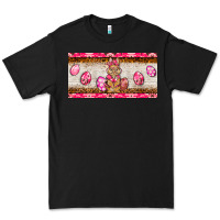 Black pink camouflage egg hunter bunny   license plate Premium Tee - BarkalooDesign