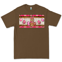 Cacao pink camouflage egg hunter bunny   license plate Premium Tee - BarkalooDesign