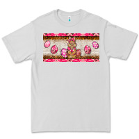 Dove Grey pink camouflage egg hunter bunny   license plate Premium Tee - BarkalooDesign