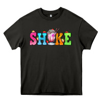 Asphalt shake with milkshake Heavy Core Tee - AdoDesignShop