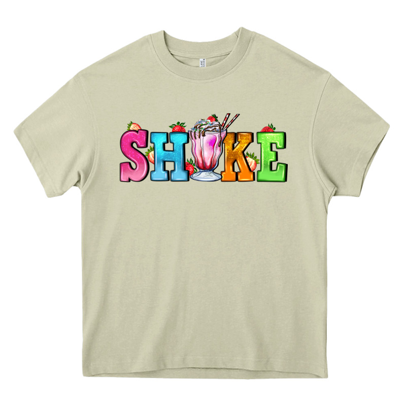 Shake With Milkshake Heavy Core Tee by AdoDesignShop | Teevron