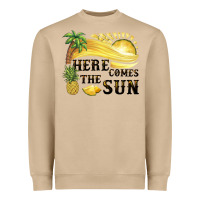 Mushroom here comes the sun Heavyweight Sweatshirt - BarkalooDesign