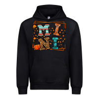 Black Fall Autumn Leopard Mini Urban Hoodie - LillyAllenDesigns