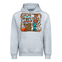 Heather Grey Fall Autumn Leopard Mini Urban Hoodie - LillyAllenDesigns