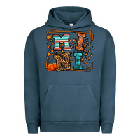 Pigment Midnight Navy Fall Autumn Leopard Mini Urban Hoodie - LillyAllenDesigns