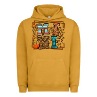 Pigment Peanut Butter Fall Autumn Leopard Mini Urban Hoodie - LillyAllenDesigns