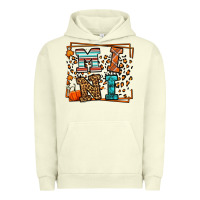 Pigment Pistachio Fall Autumn Leopard Mini Urban Hoodie - LillyAllenDesigns