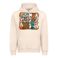 Sandshell Fall Autumn Leopard Mini Urban Hoodie - LillyAllenDesigns