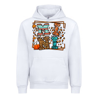 White Fall Autumn Leopard Mini Urban Hoodie - LillyAllenDesigns