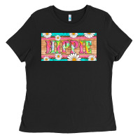 Hippie And Daisys License Plate Template Ladies Tee | Teevron