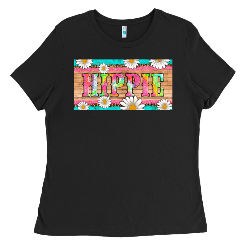 Hippie And Daisys License Plate Template Ladies Tee by Artiststas | Teevron