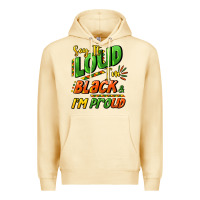 Pina Colada Say it loud i'm black and i'm proud Premium Hoodie - HowdyJamesFarm