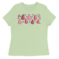 Matcha pink christmas cakes Ladies Tee - Jasminsmagicworld