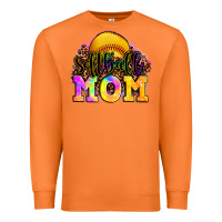 Carrot softball mom Premium Sweatshirt - OliviaCreatesArt