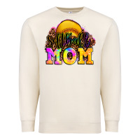 Sandshell softball mom Premium Sweatshirt - OliviaCreatesArt