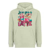 Matcha love you a latte Heavyweight Hoodie - OliviaCreatesArt