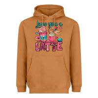 Meerkat love you a latte Heavyweight Hoodie - OliviaCreatesArt