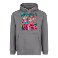 Storm love you a latte Heavyweight Hoodie - OliviaCreatesArt