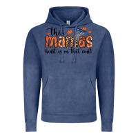 Vintage Denim this mamas heart is on that court Vintage Hoodie - MaliasSmallBusiness