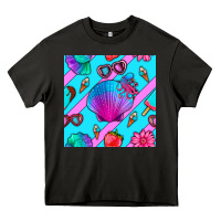 Asphalt sea shell Heavy Core Tee - BundleAndBundleShop