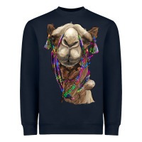 Navy tie dye camel Heavyweight Sweatshirt - BarkalooDesign