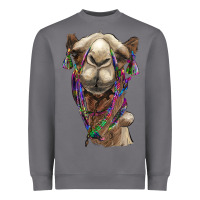 Storm tie dye camel Heavyweight Sweatshirt - BarkalooDesign