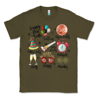 Army Green happy new year Classic Tee - MaliasSmallBusiness