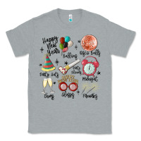 Heather Grey happy new year Classic Tee - MaliasSmallBusiness