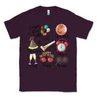 Plum happy new year Classic Tee - MaliasSmallBusiness