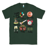 Sports Green happy new year Classic Tee - MaliasSmallBusiness