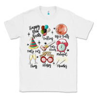 White happy new year Classic Tee - MaliasSmallBusiness