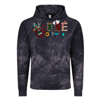 Cloud Black christmas nurse Vintage Hoodie - RanaPortraitStore