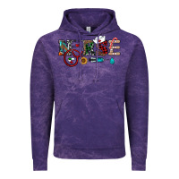 Cloud Purple christmas nurse Vintage Hoodie - RanaPortraitStore