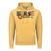 Vintage Mustard christmas nurse Vintage Hoodie - RanaPortraitStore