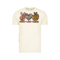 Vintage Arctic peace love teach Vintage Tee - NancyCooperArtShop