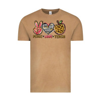 Vintage Camel peace love teach Vintage Tee - NancyCooperArtShop