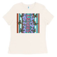 Bone groovy with flowers and Butterflies Ladies Tee - Artiststas