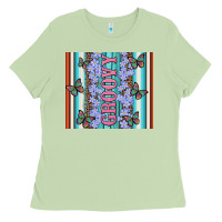 Matcha groovy with flowers and Butterflies Ladies Tee - Artiststas