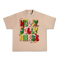 Burro holly jolly nurse Urban Heavy Tee - MaliasSmallBusiness