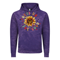 Cloud Purple focus on the good Vintage Hoodie - MaliasSmallBusiness