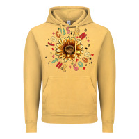 Vintage Mustard focus on the good Vintage Hoodie - MaliasSmallBusiness