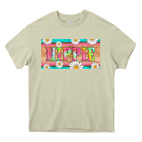 Mossy hippie and daisys license plate template Heavy Core Tee - Artiststas